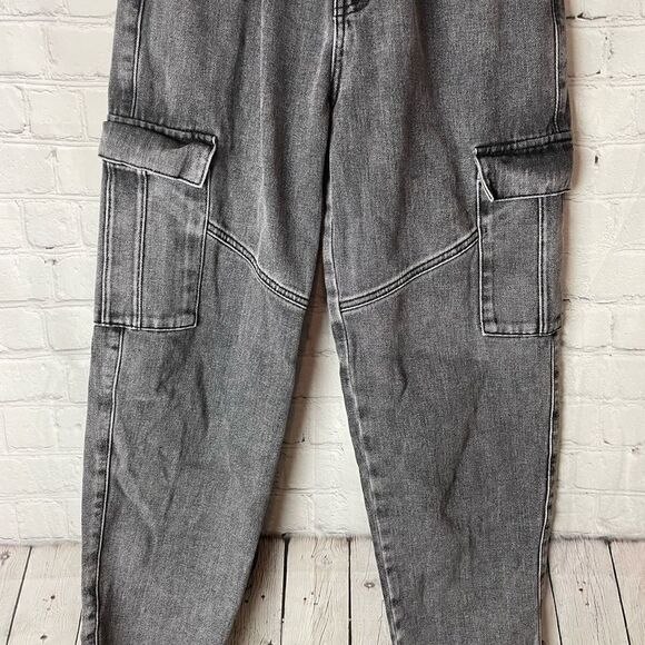 Pac Sun Gray Cargo Denim Size XS - Picture 8 of 10